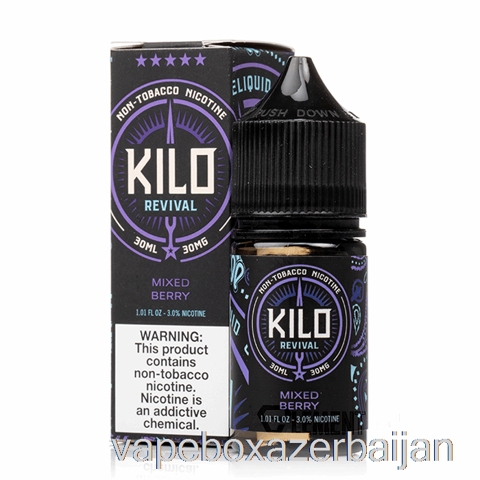 Vape Baku Mixed Berries - KILO Revival Salts - 30mL 50mg